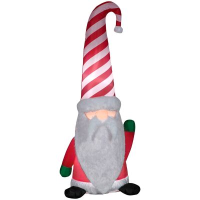 Gemmy Christmas Inflatable Santa Gnome, G-112571