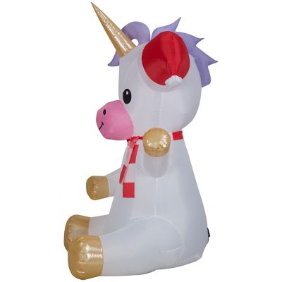 Image showing  Christmas Inflatable Unicorn