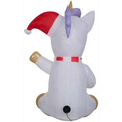 Image showing  Christmas Inflatable Unicorn