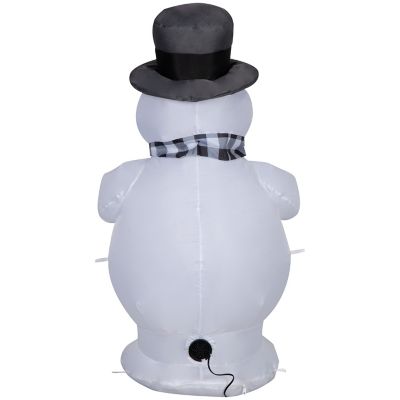 Image showing  Christmas Inflatable Frosty the Snowman with Scarf