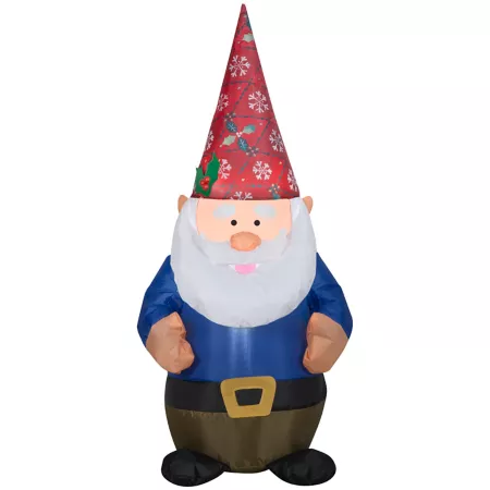 Gemmy Inflatable Christmas Gnome Christmas Inflatables