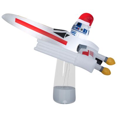 Gemmy Christmas Inflatable Star Wars X-Wing with R2-D2