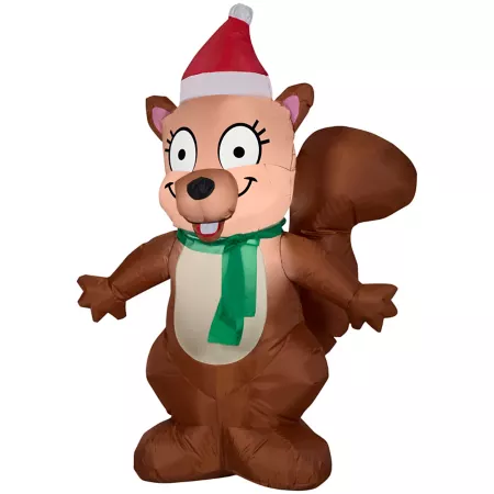 Gemmy Inflatable Christmas Squirrel Christmas Inflatables