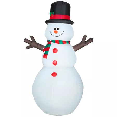 Gemmy Inflatable Christmas Snowman Christmas Inflatables