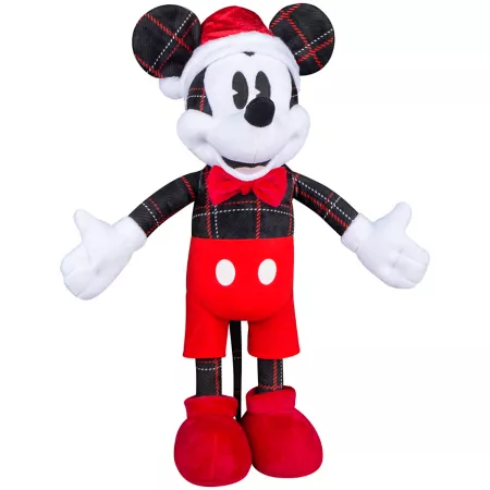 Gemmy Christmas Vintage Plaid Inflatable Mickey Mouse Christmas Inflatables