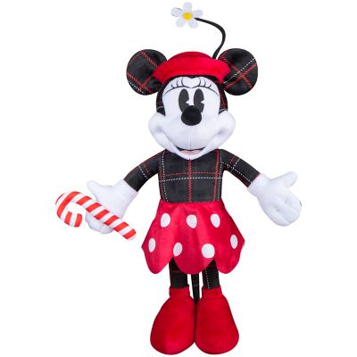 Gemmy Christmas Inflatable Minnie Mouse in Vintage Plaid
