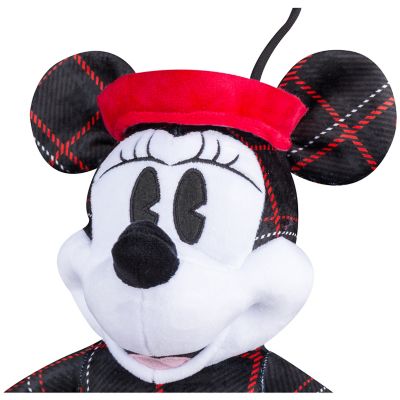 Image showing  Christmas Inflatable Minnie Mouse in Vintage Plaid