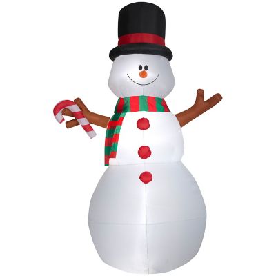 Gemmy Christmas Inflatable Animated Swiveling Snowman