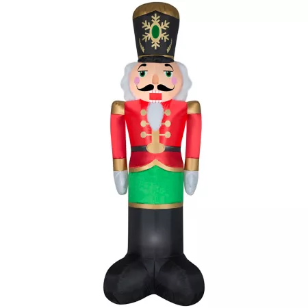 Gemmy Christmas Deluxe Inflatable Nutcracker Christmas Inflatables