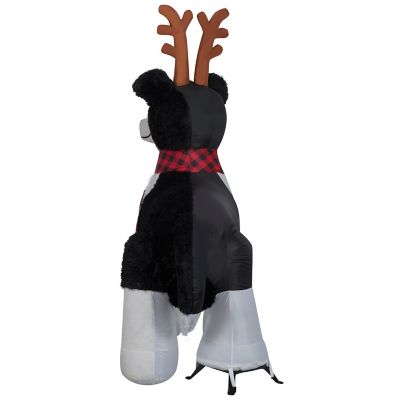 Image showing  Christmas Inflatable Border Collie