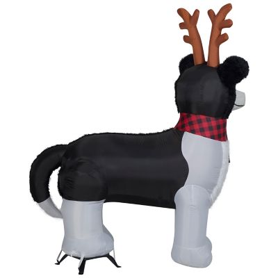 Image showing  Christmas Inflatable Border Collie