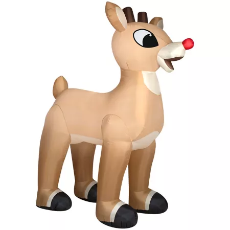 Gemmy Giant Christmas Inflatable Rudolph the Red Nosed Reindeer Christmas Inflatables