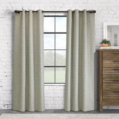 Thermaplus Blackout Curtain Rod Cap Finial Extendable