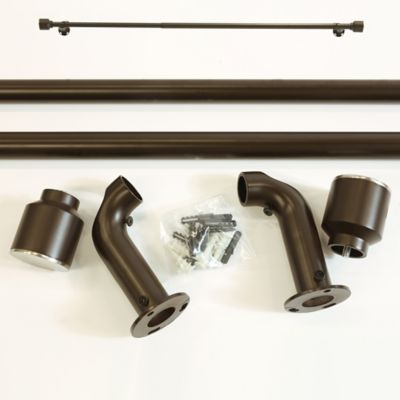 Image showing  Blackout Curtain Rod Cap Finial Extendable