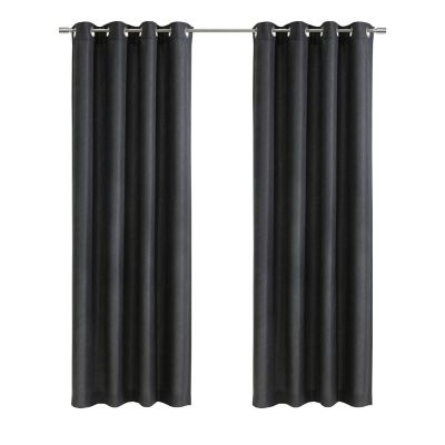 Image showing  Abstract Light Filtering Grommet Curtain Panel