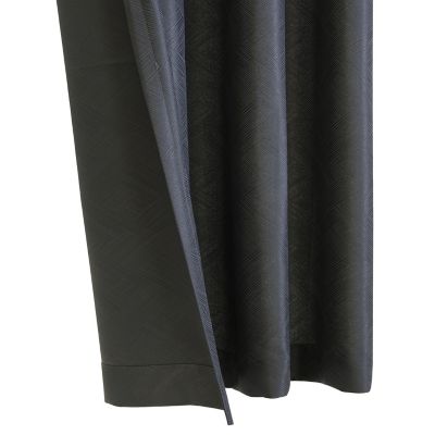 Image showing  Abstract Light Filtering Grommet Curtain Panel