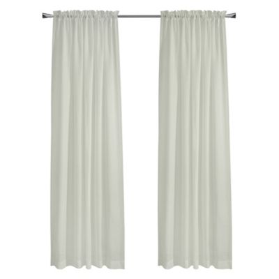 Image showing  Cote d'Azure Sheer Rod Pocket Curtain Panel
