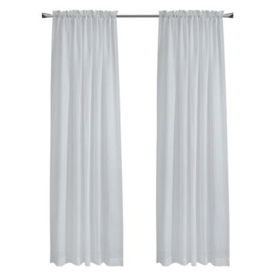 Image showing  Cote d'Azure Sheer Rod Pocket Curtain Panel