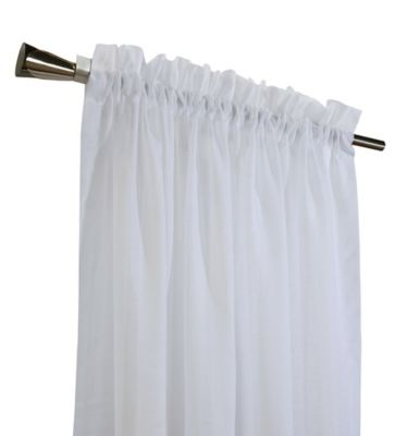 Image showing  Cote d'Azure Sheer Rod Pocket Curtain Panel