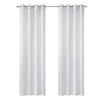 Image showing 1 th Habitat Diamante Sheer Grommet Curtain Panel