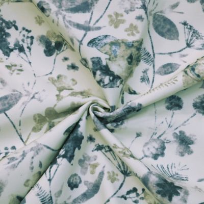 Image showing 5 th Thermalogic Flora Blackout Grommet Curtain Panel