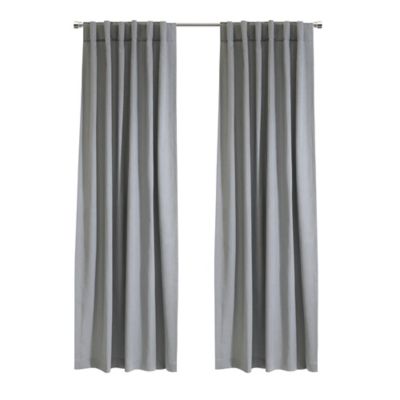 Image showing  Mulberry Light Filtering Dual Header Curtain Panel