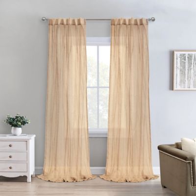 Habitat Paloma Sheer Dual Header Curtain Panel