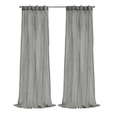 Image showing  Paloma Sheer Dual Header Curtain Panel