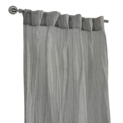 Image showing  Paloma Sheer Dual Header Curtain Panel