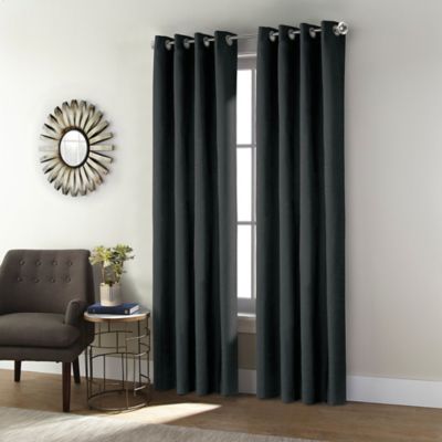 Thermaplus Shadow Blackout Grommet Curtain Panel