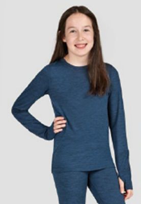 Image showing  Kids' Long-Sleeve Base Layer CreWomen's Cut Shirt