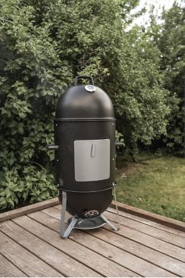 Image showing 6 th Gas One 18 in. Vertical Charcoal Smoker