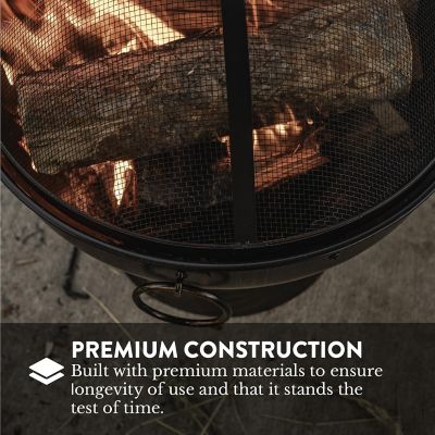 Image showing  22 in. Outdoor Round Fire Pit