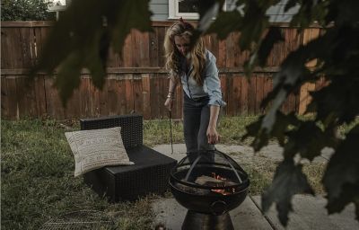 Image showing 6 th Gas One 22 in. Outdoor Round Fire Pit