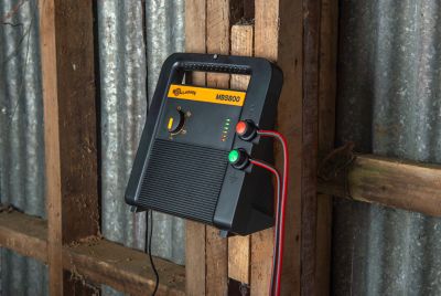 Image showing  8.0-Joule MBS800 MultiPower Electric Fence Charger, 12V Battery, Solar, or 110V AC Energizer, Adaptive Energy Control