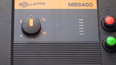 Image showing  8.0-Joule MBS800 MultiPower Electric Fence Charger, 12V Battery, Solar, or 110V AC Energizer, Adaptive Energy Control