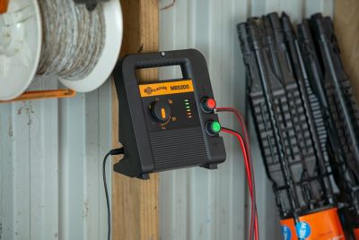 Image showing  2-Joule 45-Mile MBS200 Multi Power Electric Fence Charger, 12V Battery, Solar, or 110V AC Energizer