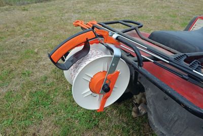 Image showing  Pre-Wound Geared Reel with 1312ft of Turbo Wire Already on the Reel