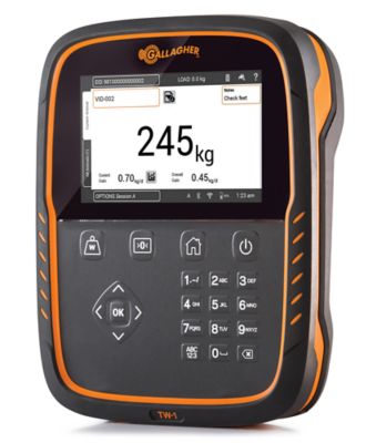 Image showing  TW-1 Livestock Weigh Scale Head and Data Collector - EID Compatible, Bluetooth Compatible with Wireless Load Bars