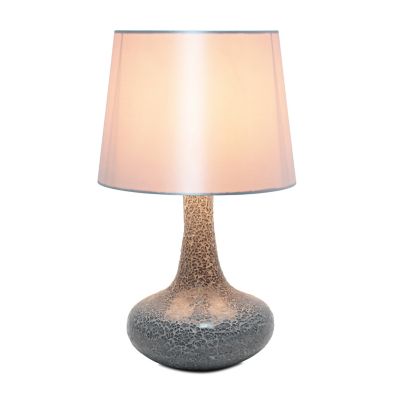 Image showing  Patchwork Crystal Glass Table Lamp