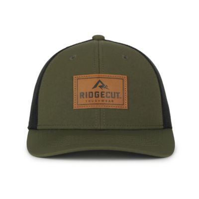 Image showing  Leather Patch 6-Panel Snap Back Cap