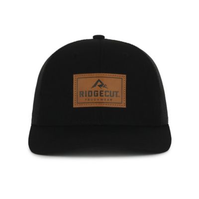 Image showing  Leather Patch 6-Panel Snap Back Cap