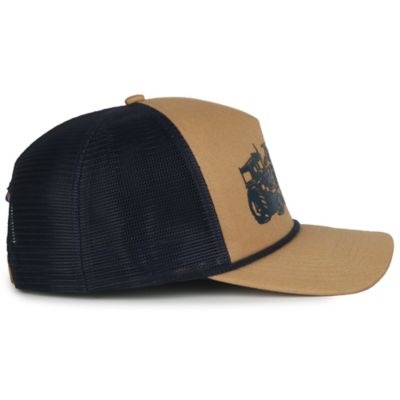 Image showing  Printed Foam Tractor 5-Panel Snap Back Cap