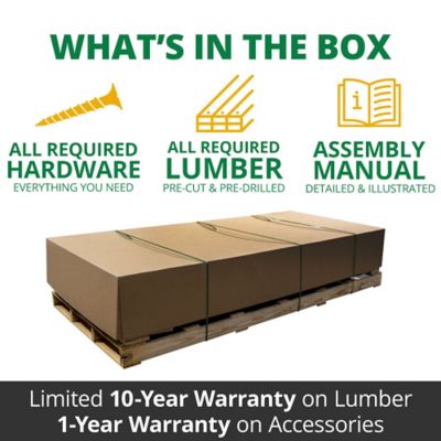 Image showing 7 th Gorilla Playsets Empire Wooden Swing Set with Monkey Bars, Multiple Decks, and Playset Slides, 01-0089-AP