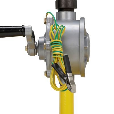 Image showing  25 gal. Diesel Fuel Caddy with 2 Way Rotary Pump- Yellow