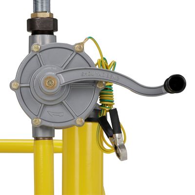 Image showing  25 gal. Diesel Fuel Caddy with 2 Way Rotary Pump- Yellow