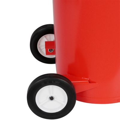 Image showing  25 gal. Diesel Fuel Caddy with 2 Way Rotary Pump, Red