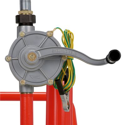 Image showing 5 th Zeeline by Milton 25 gal. Diesel Fuel Caddy with 2 Way Rotary Pump, Red