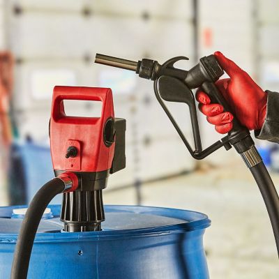 Image showing 5 th Zeeline by Milton Lithium Powered Battery DEF Drum Pump