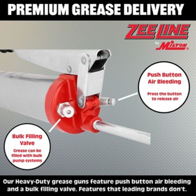 Image showing 5 th Zeeline by Milton 7,000 PSI Heavy-Duty Dual Action Grease Gun